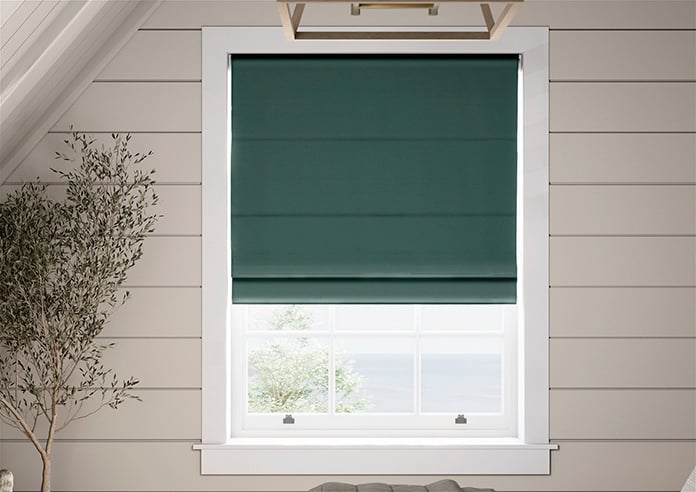 Astoria, Alpine Moss - Twist&Fit Roman Blind - Image 3